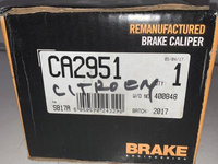 BRAKE ENGINEERING Etrier frana Axa spate stanga CA2951 /CITROEN /PEUGEOT /FIAT /TOYOTA