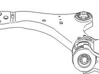 Brat, suspensie roata FORD GALAXY (WA6), FORD S-MAX (WA6), FORD MONDEO IV limuzina (BA7) - TOPRAN 304 084