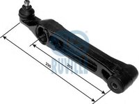 Brat, suspensie roata OPEL AGILA (A) (H00), VAUXHALL AGILA Mk I (A), SUZUKI WAGON R+ (MM) - RUVILLE 935328