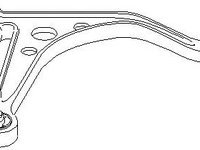 Brat, suspensie roata VW SHARAN (7M8, 7M9, 7M6), FORD GALAXY (WGR), SEAT ALHAMBRA (7V8, 7V9) - TOPRAN 109 484