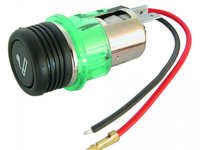 Bricheta auto Carpoint 12V cu lumina , model Euro 22mm , 1 buc.