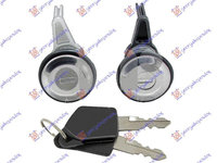 BROASCA CU CHEI USA FATA SET - PEUGEOT 206 98-09, PEUGEOT, PEUGEOT 206 98-09, 025607230