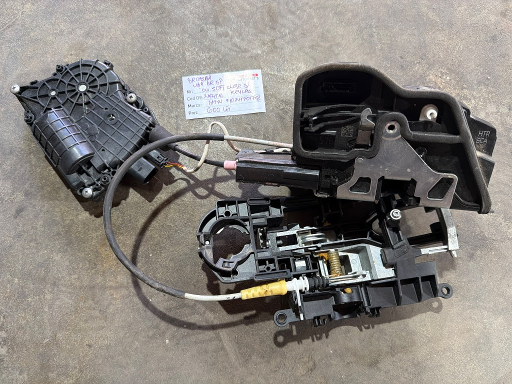 Broasca Usa Dreapta Spate BMW cu Soft Close si Keyless Entry cod 7154516 F10 F11 F01 F02 F06