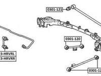 Bucsa brat HONDA HR-V GH HONDA 52361S2K004