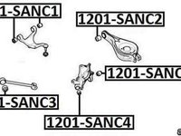 Bucsa brat HYUNDAI SANTA FÉ I (SM) HYUNDAI 553423K000