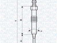 Bujie incandescenta (062900089304 MAGNETI MARELLI) DACIA,INFINITI,MERCEDES-BENZ,NISSAN,RENAULT