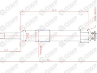 Bujie incandescenta ALFA ROMEO 166 (936) (1998 - 2007) QWP WGP151 piesa NOUA