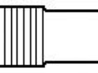 Bujie incandescenta AUDI 90 (8C, B4), AUDI 80 Avant (8C, B4), AUDI 500 (44, 44Q, C3) - TOPRAN 107 119