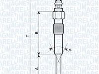 Bujie incandescenta AUDI A2 8Z0 MAGNETI MARELLI 062900085304