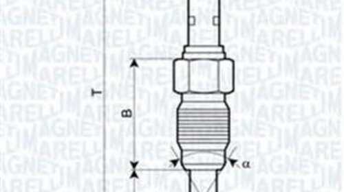 Bujie incandescenta AUDI A3 8L1 MAGNETI MAREL