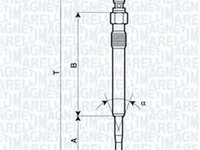 Bujie incandescenta AUDI A4 8D2 B5 MAGNETI MARELLI 062900058304