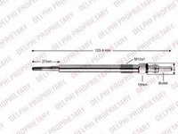 Bujie incandescenta AUDI A4 Cabriolet 8H7 B6 8HE B7 DELPHI HDS432