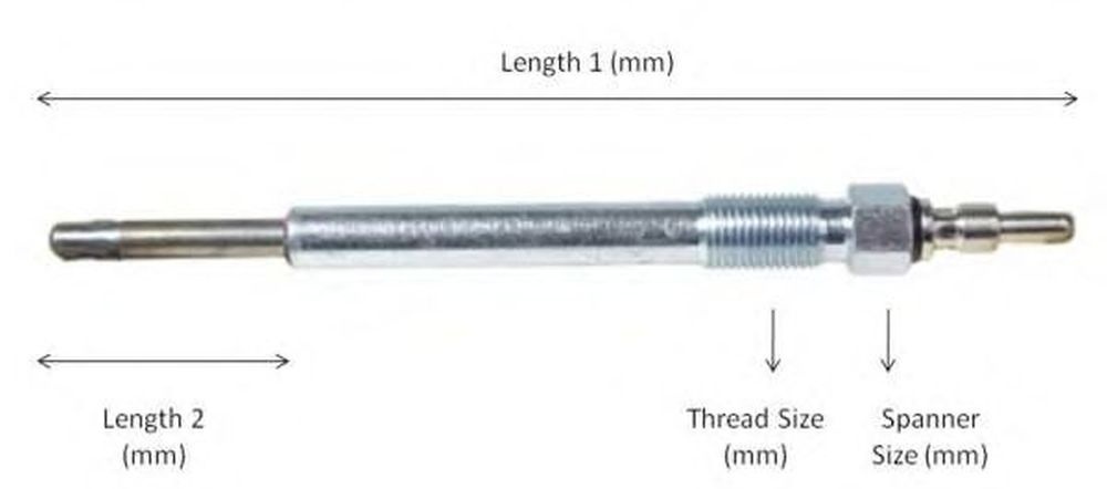 Bujie incandescenta AUDI A6 Avant 4B5 C5 LUCAS DIESEL LP022