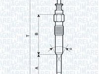 Bujie incandescenta BMW 1 E87 MAGNETI MARELLI 062900039304