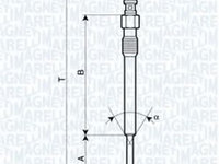 Bujie incandescenta CITROËN NEMO caroserie (AA_) (2008 - 2020) MAGNETI MARELLI 062900090304