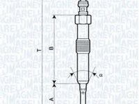 Bujie incandescenta DACIA DOKKER Express (2012 - 2016) MAGNETI MARELLI 062900089304 piesa NOUA