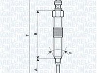 Bujie incandescenta DACIA DOKKER MAGNETI MARELLI 062900089304