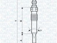 Bujie incandescenta DACIA DUSTER MAGNETI MARELLI 062900071304