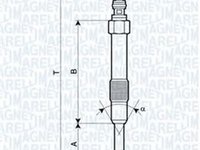 Bujie incandescenta FIAT BRAVA 182 MAGNETI MARELLI 062900014304