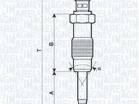 Bujie incandescenta FIAT BRAVA 182 MAGNETI MARELLI 062500300304