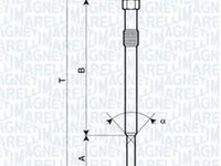 Bujie incandescenta FORD GALAXY WA6 MAGNETI MARELLI 062900024304