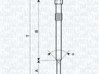 Bujie incandescenta FORD TRANSIT bus (FD_ _, FB_ _, FS_ _, FZ_ _, FC_ _), FORD TRANSIT Van (FA_ _), FORD TRANSIT platou / sasiu (FM_ _, FN_ _) - MAGNE