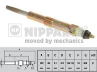 Bujie incandescenta HYUNDAI GRANDEUR (HG) (2011 - 2016) NIPPARTS J5710501