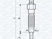 Bujie incandescenta HYUNDAI H-1 STAREX MAGNETI MARELLI 062900064304