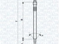 Bujie incandescenta JEEP GRAND CHEROKEE IV WK WK2 MAGNETI MARELLI 062900062304