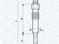 Bujie incandescenta MAGNETI MARELLI 062503901304