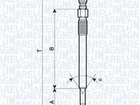 Bujie incandescenta MAGNETI MARELLI 062900048304