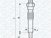 Bujie incandescenta MAGNETI MARELLI 062900092304