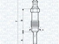 Bujie incandescenta MERCEDES-BENZ VARIO caroserie inchisa combi MAGNETI MARELLI 062900046304