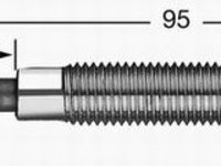 Bujie incandescenta MITSUBISHI PAJERO/SHOGUN I (L04_G, L14_G) - OEM - NGK: Y-115T1 - Cod intern: W02063190 - LIVRARE DIN STOC in 24 ore!!!