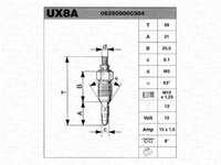 Bujie incandescenta MULTICAR M25 MAGNETI MARELLI 062500000304