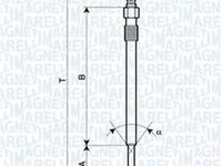 Bujie incandescenta OPEL VECTRA C combi MAGNETI MARELLI 062900030304