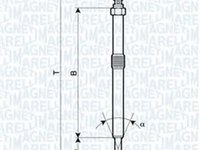 Bujie incandescenta OPEL VIVARO Combi J7 MAGNETI MARELLI 062900026304