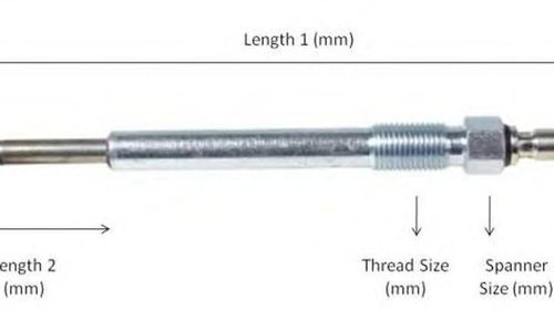 Bujie incandescenta RENAULT CLIO I B C57 5 35