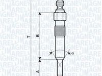 Bujie incandescenta SEAT INCA 6K9 MAGNETI MARELLI 062900028304