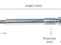 Bujie incandescenta SKODA OCTAVIA 1U2 LUCAS DIESEL LP027