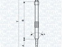 Bujie incandescenta TOYOTA AURIS TOURING SPORTS ADE18 ZWE18 ZRE18 MAGNETI MARELLI 062900033304