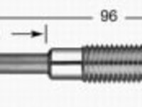 Bujie incandescenta TOYOTA DYNA 100, DYNA 150, HIACE III, HIACE IV, HILUX V, HILUX VI, LAND CRUISER, STARLET, TOYOACE; VW TARO 1.5D-3.0 d 12.82-06.11 NGK Y715R Y-715R 5376