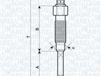 Bujie incandescenta TOYOTA HIACE IV platou sasiu LXH1 RCH1 KLH1 MAGNETI MARELLI 062900065304