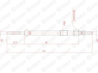 Bujie incandescenta VOLVO V70 II (SW) (2000 - 2007) QWP WGP166 piesa NOUA