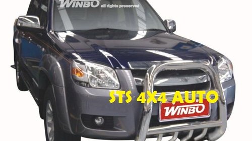 BULLBAR DIN INOX FORD RANGER/MAZDA BT50 2006-2012[3"/76mm]