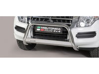 Bullbar Mitsubishi Pajero 76mm 2015> cu omologare de circulatie pe drumurile publice