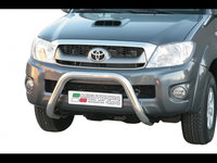 Bullbar Toyota Hilux 76mm 2006>2011 cu omologare de circulatie pe drumurile publice