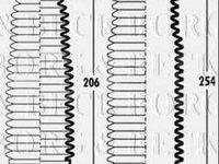 Burduf bieleta directie AUDI A4 8EC B7 BORG & BECK BSG3270