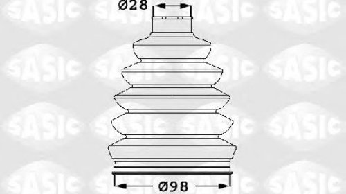 Burduf cap planetara spre roata AUDI A4 ( 8E2