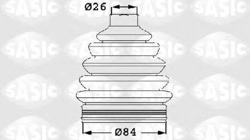 Burduf cap planetara spre roata SKODA FABIA C